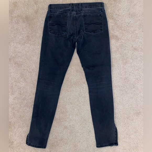 Black Lucky Brand “Charlie skinny” jeans (inseam size 29) in great condition - Picture 4 of 4